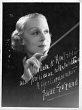 Evrard, Jane - Signed Photograph
