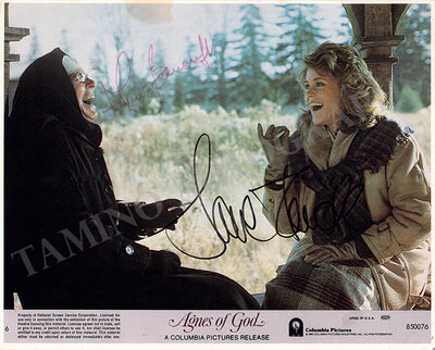 Fonda, Jane - Bancroft, Anne - Signed Photo in "Agnes of God"