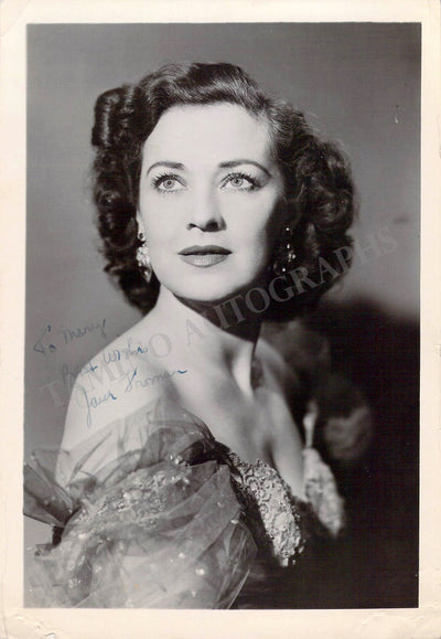 Froman, Jane - Signed Photograph