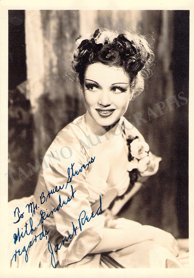Reed, Janet - Signed Photograph