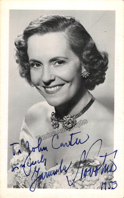 As herself 1953