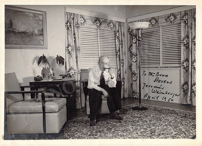 Weinberger, Jaromir - Signed Photograph 1950