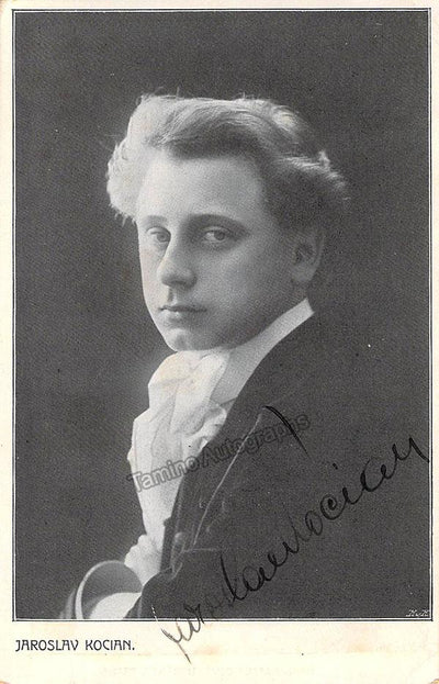 Kocian, Jaroslav - Various Autographs