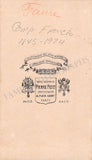 Faure, Jean-Baptiste - Vintage CDV photograph