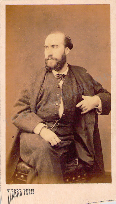 Faure, Jean-Baptiste - Vintage CDV photograph