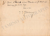 Debillemont, Jean-Jacques-Joseph - Set of 2 Autograph Letters