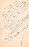 Debillemont, Jean-Jacques-Joseph - Set of 2 Autograph Letters