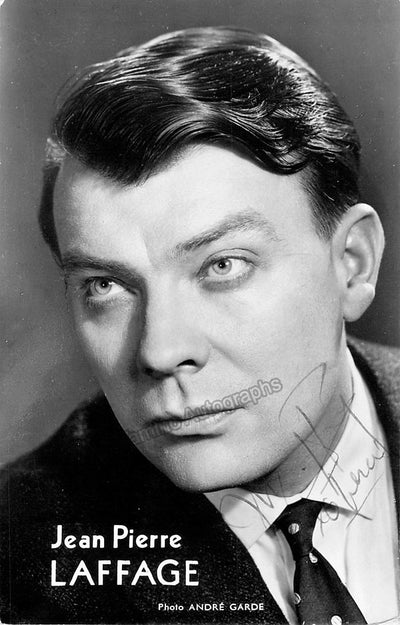 LAFFAGE, Jean-Pierre (Various Autographs)