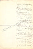 Cuvillon, Jean B. - Autograph letter Signed