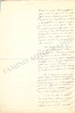 Cuvillon, Jean B. - Autograph letter Signed