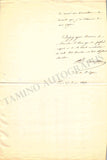 Cuvillon, Jean B. - Autograph letter Signed