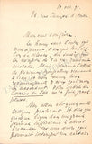 Blaize, Jean - Set of 3 Autograph Letters Signed