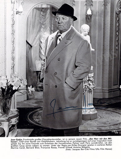 Gabin, Jean - Signed Photograph