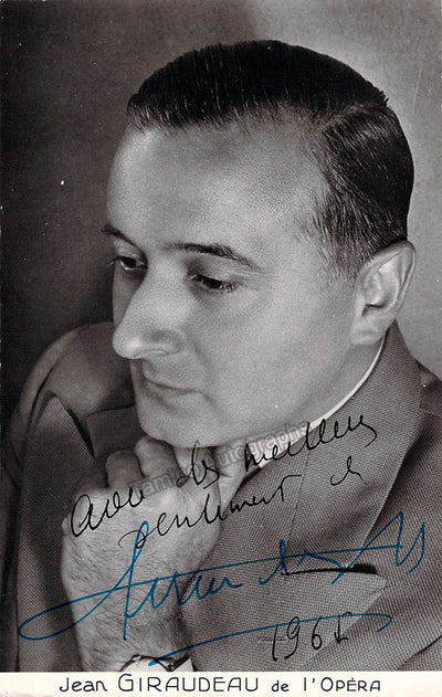 GIRAUDEAU, Jean (Various Autographs)