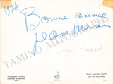 Marais, Jean - Signed Card 1974