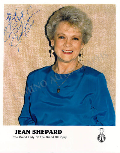 Shepard, Jean - Signed Photograph