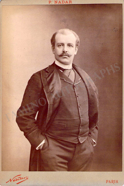 De Reszke, Jean - Vintage Cabinet Photo