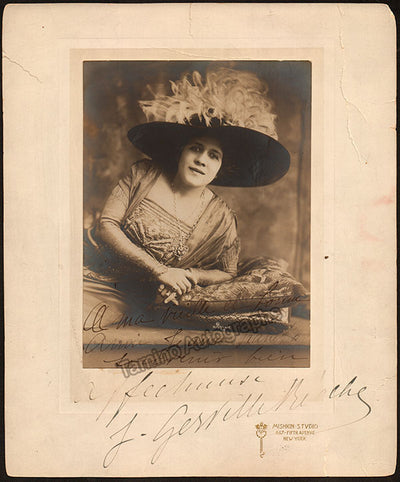 Gerville-Reache, Jeanne - Signed Photograph