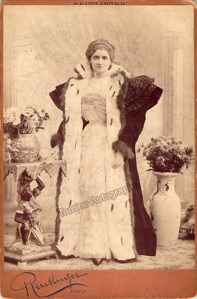 Demarsy, Jeanne - Vintage Unsigned Cabinet Photo