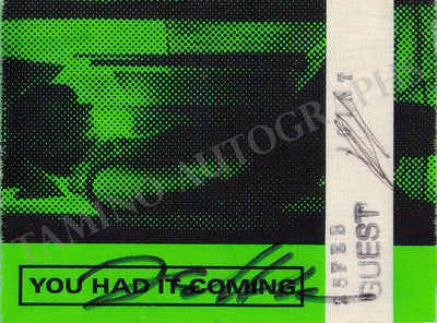 Beck, Jeff - Signed Ticket Stub