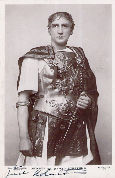 Robertshaw, Jerrold - Signed Photograph in Julius Caeser