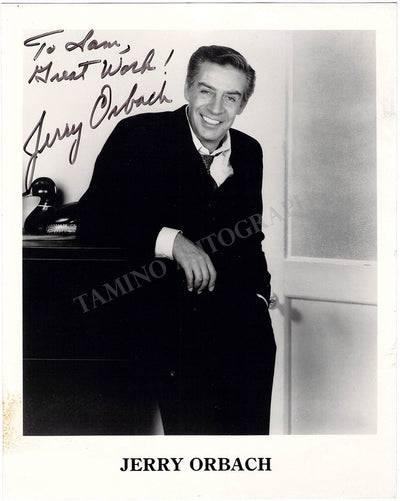Orbach, Jerry - Signed Photograph