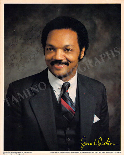 Jackson, Jesse - Signed Photograph