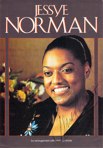Norman, Jessye - Signed Photograph