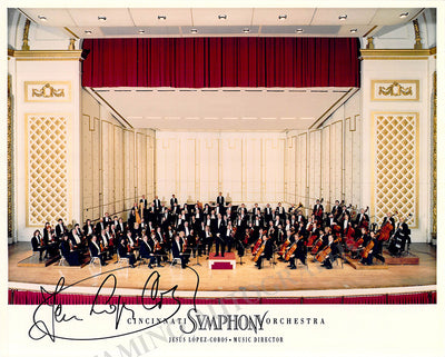 Lopez Cobos, Jesus - Signed Photograph