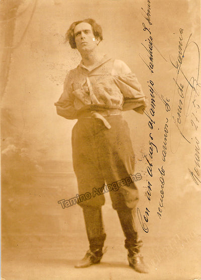 Gaviria, Jesus de - Signed Photograph in role 1928