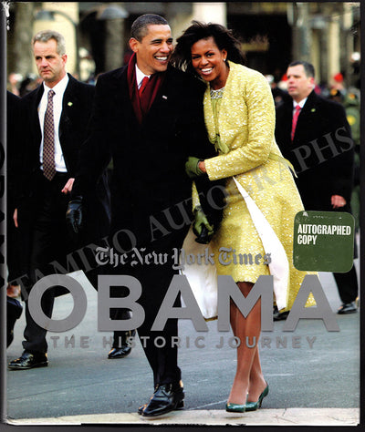 Abramson, Jill - Signed Book "Obama: The Historic Journey"
