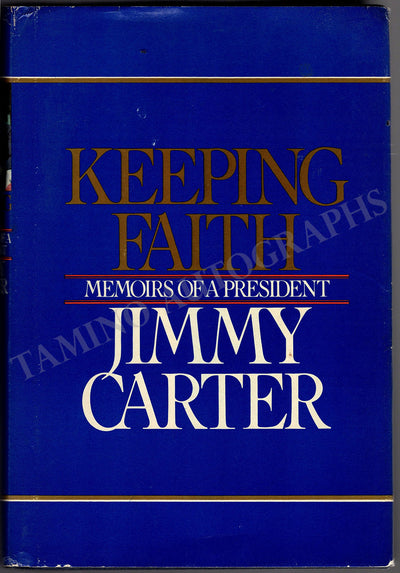 Carter, Jimmy - Signed Book "Keeping Faith"