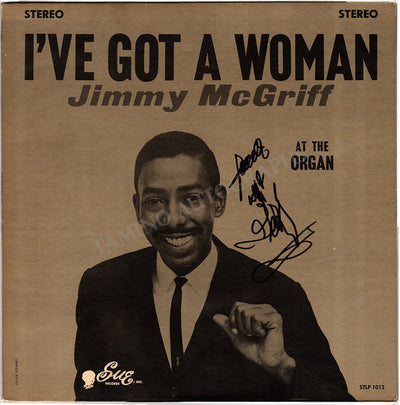McGriff, Jimmy - Signed LP Record Sleeve