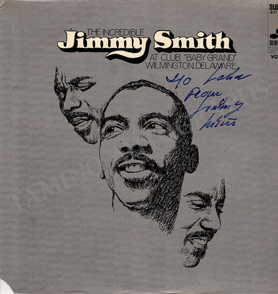 Smith, Jimmy - Signed LP Record "The Incredible Jimmy Smith"