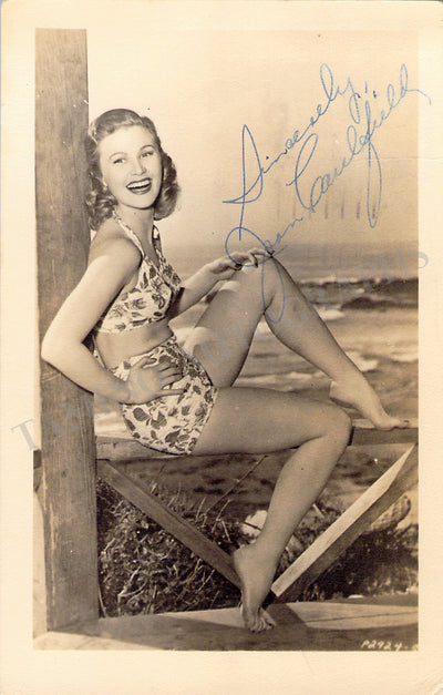 Caulfield, Joan - Signed Photograph