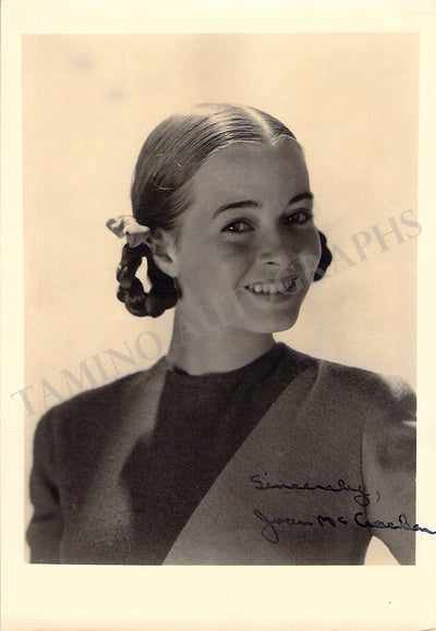 McCracken, Joan - Signed Photograph