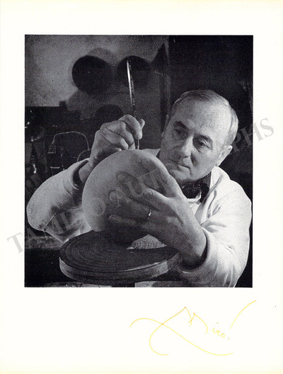 Miro, Joan - Signed Photograph