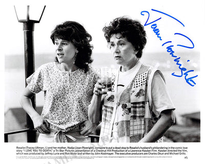 Plowright, Joan - Signed Photograph in "I Love You to Death"