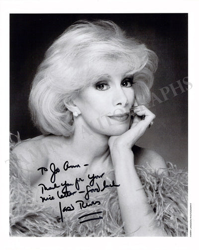 Rivers, Joan - Signed Photograph