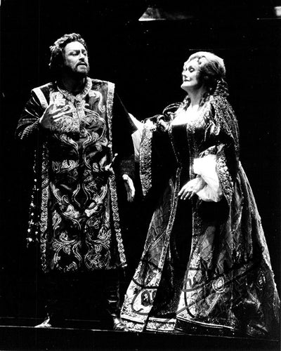 Sutherland, Joan - Pavarotti, Luciano - Double Signed Photograph in Il Trovatore