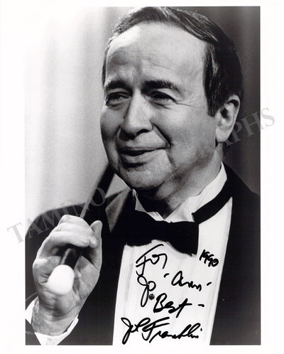 Franklin, Joe - Signed Photograph 1990