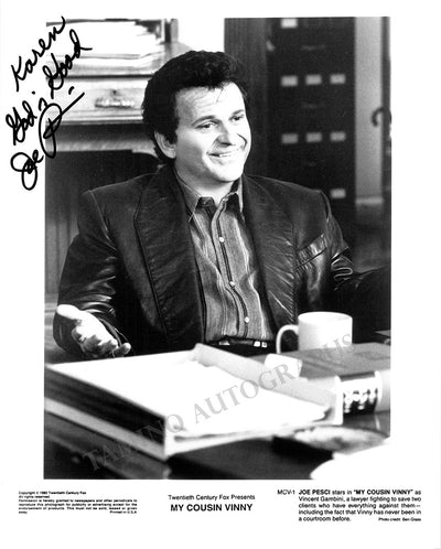 Pesci, Joe - Signed Photograph in "My Cousin Vinny"