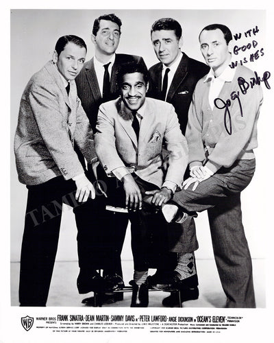 Bishop, Joey - Signed Photograph in "Ocean's 11"