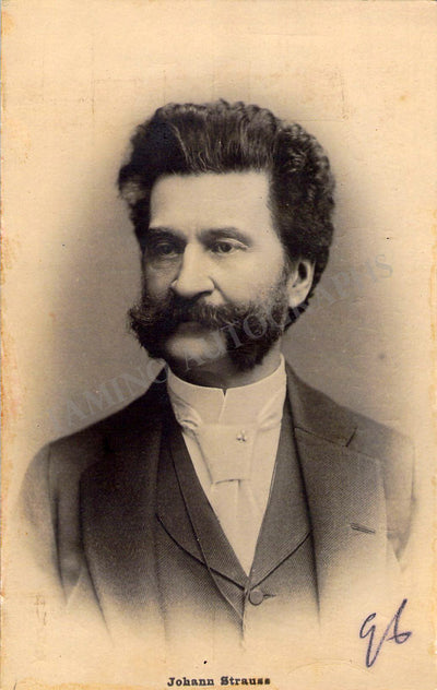 Strauss, Johann (II) - Unsigned Photograph