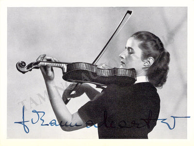 Martzy, Johanna - Signed Photograph