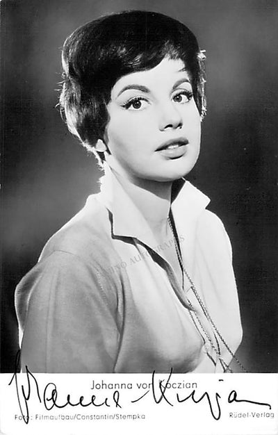 Koczian, Johanna von - Signed Photograph