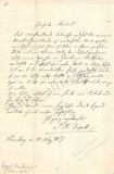 Dupont, Johannes Franciscus - Set of 2 Autograph Letters Signed