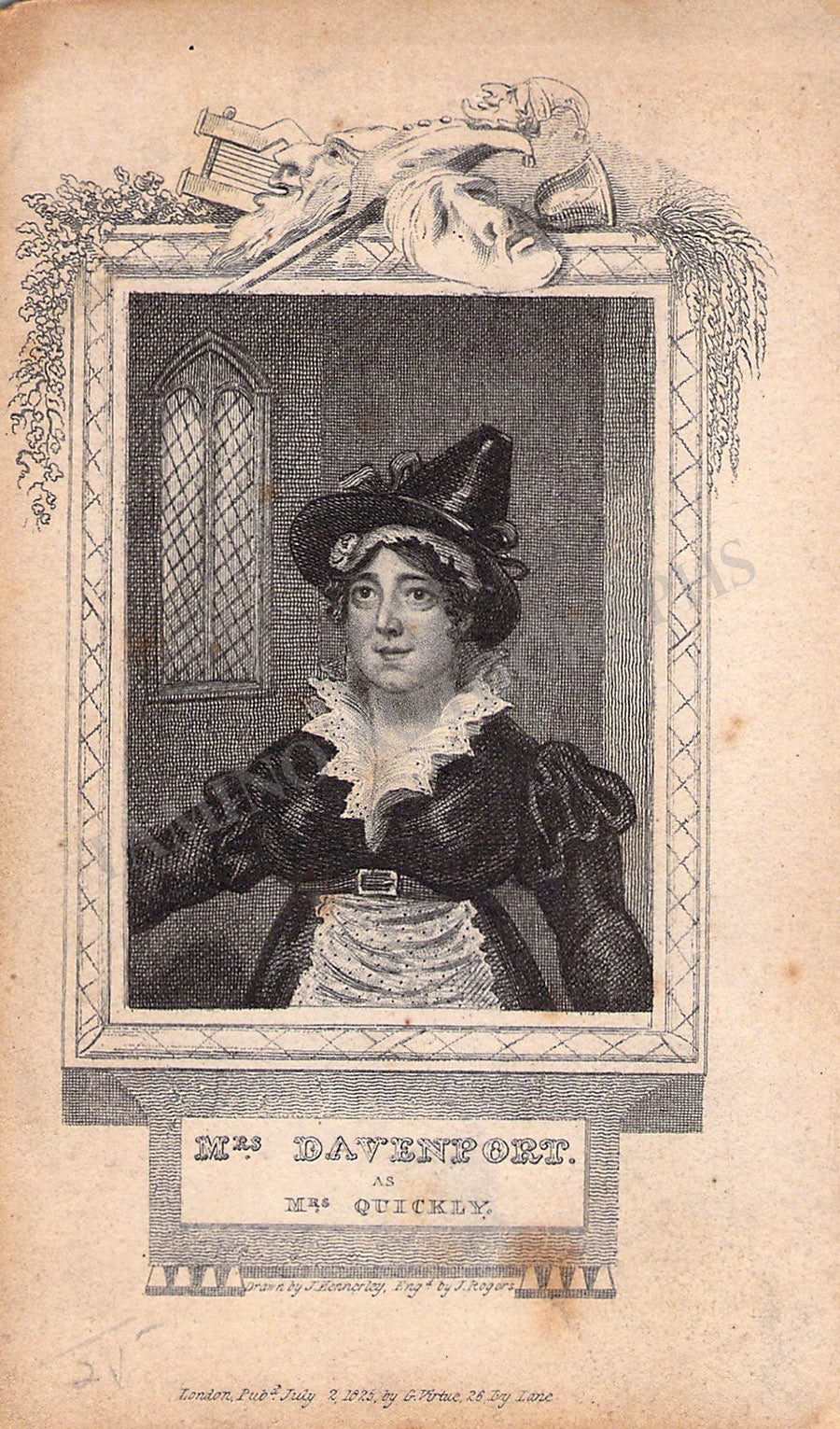 Theater - Large Collection of Engravings by John Bell