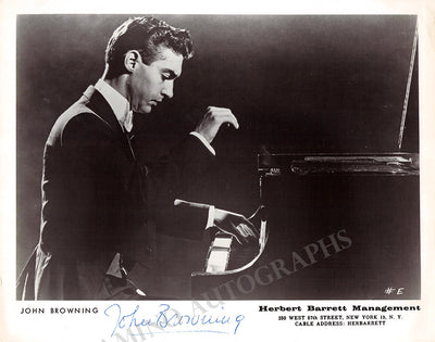 Browning, John - Signed Photograph