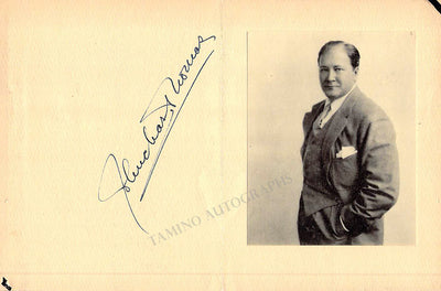 Thomas, John Charles - Signed Album Page